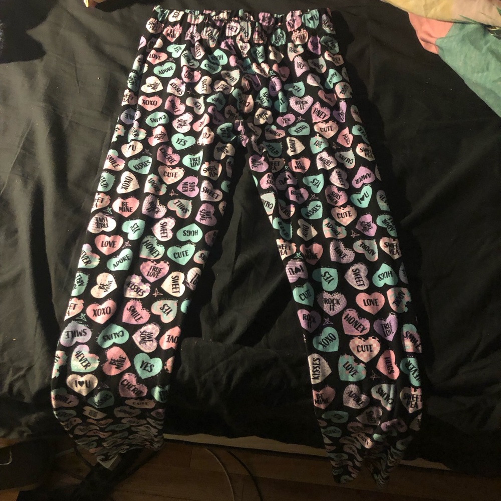 sweet legs valentines leggings
